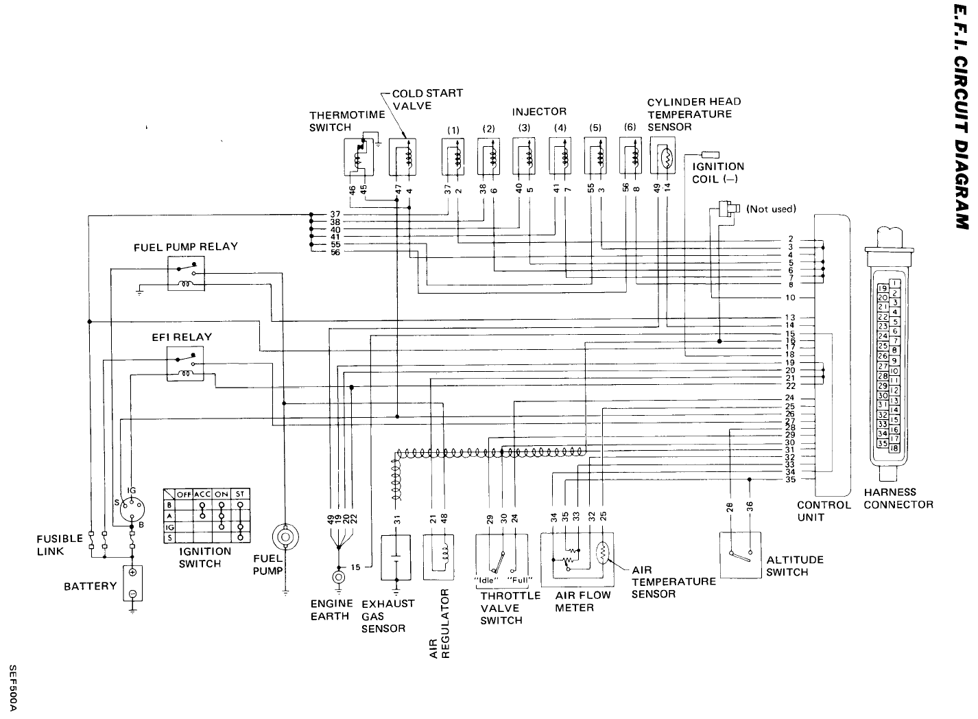 83 Nissan stanza wiring diagram