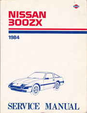 1987 Nissan 300ZX Owners Manual User Guide