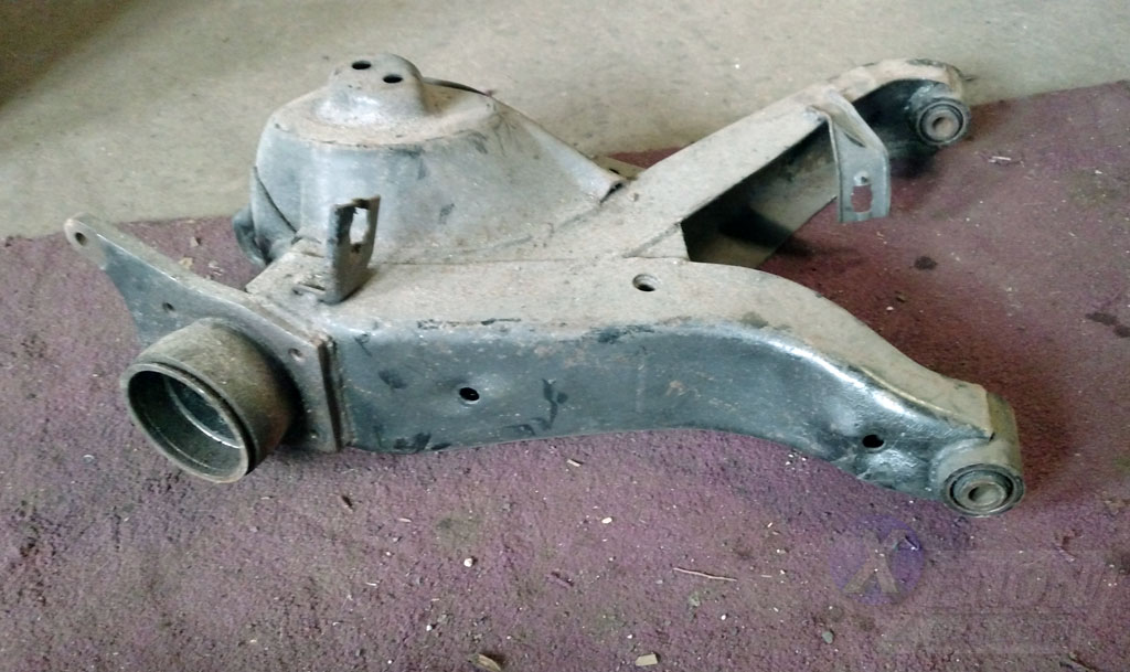 Control Arm Removed