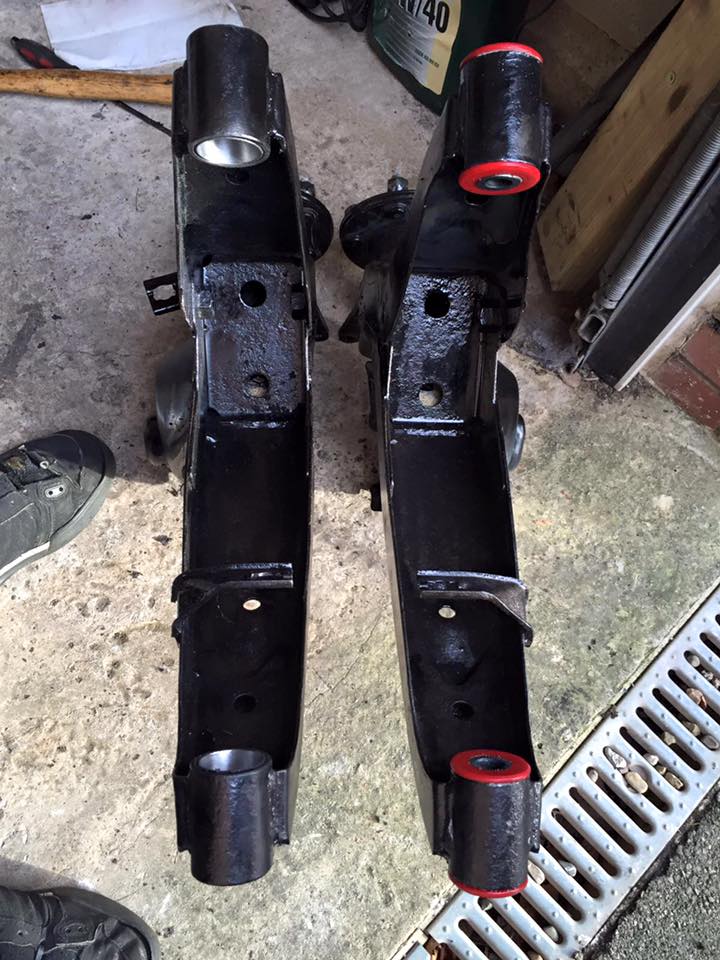 Control Arm Bushing installed